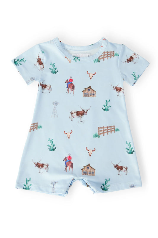 RANCH HAND S/S SHORTY ONE-PIECE