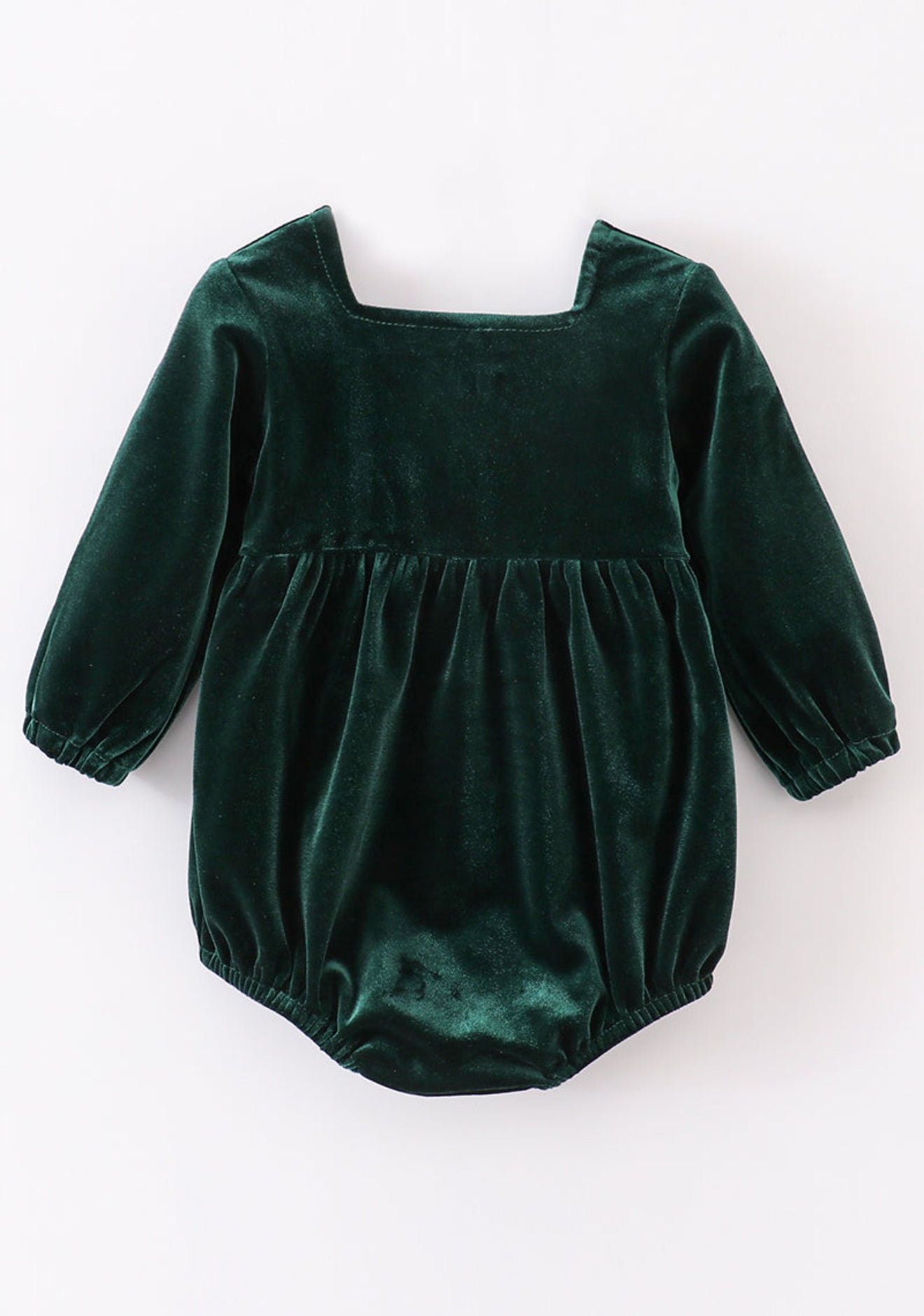 Premium Forest velvet girl lace bubble