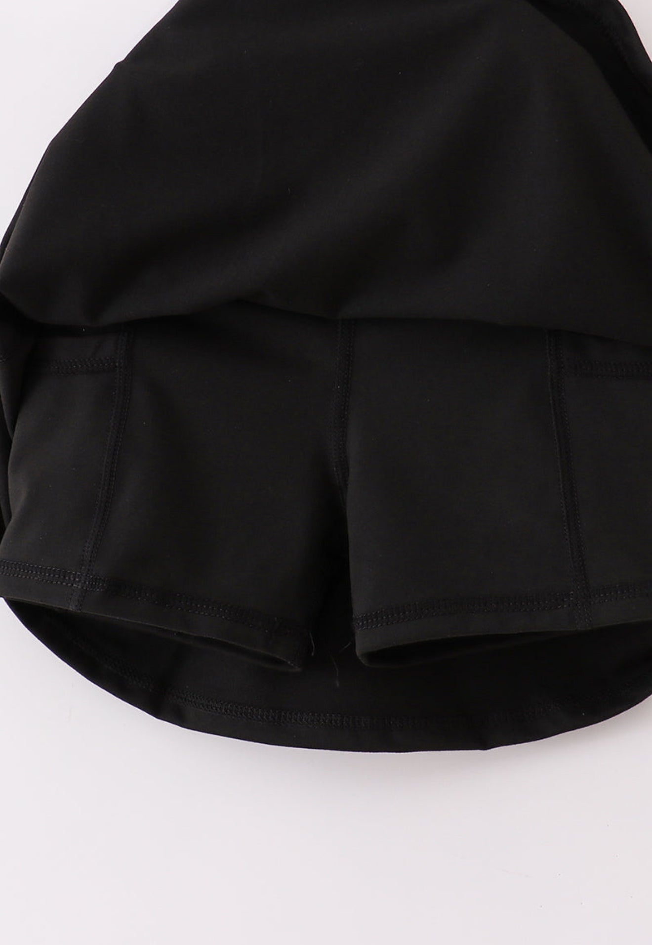 Black Active Skorts