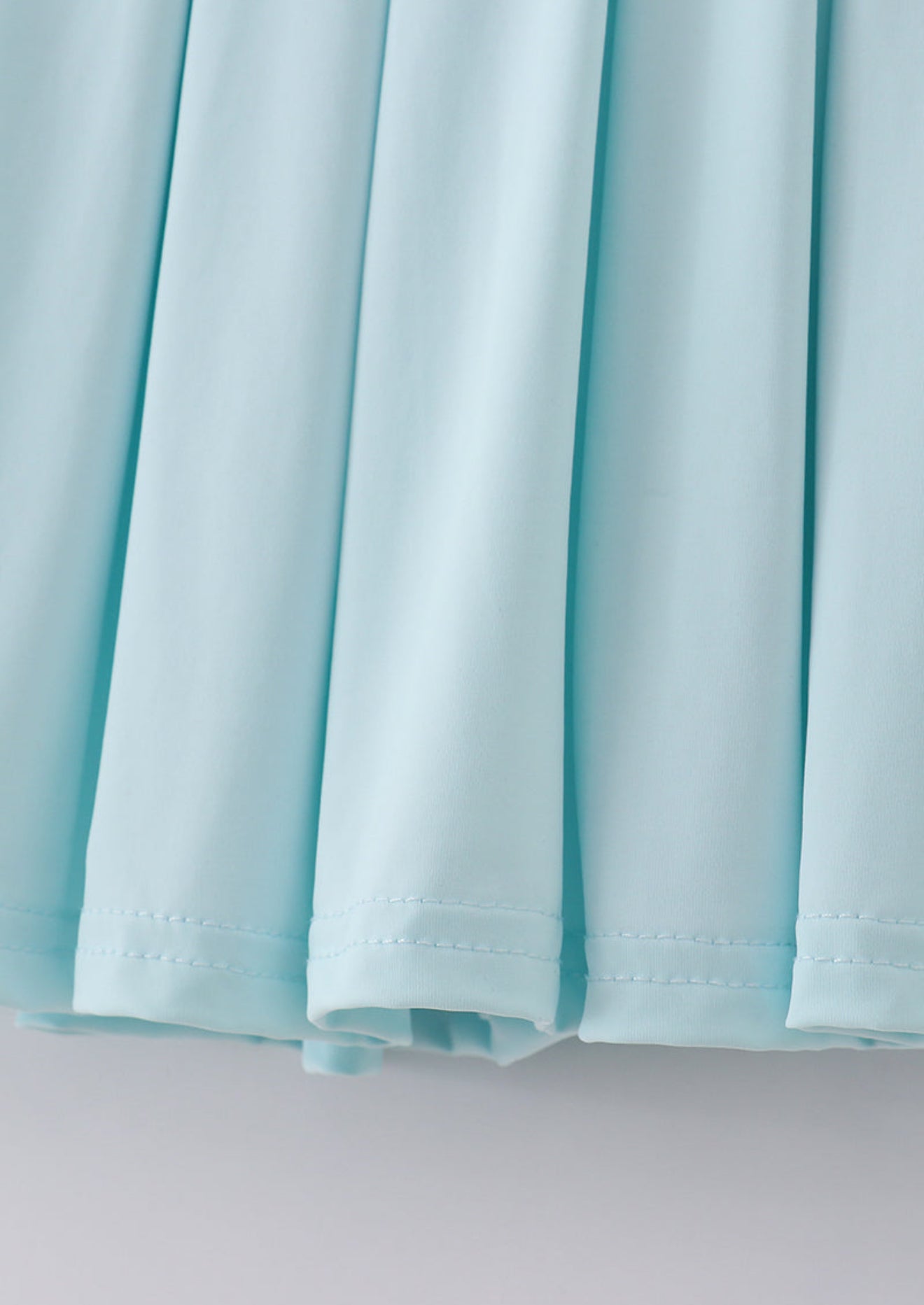 Blue Pleats active skort