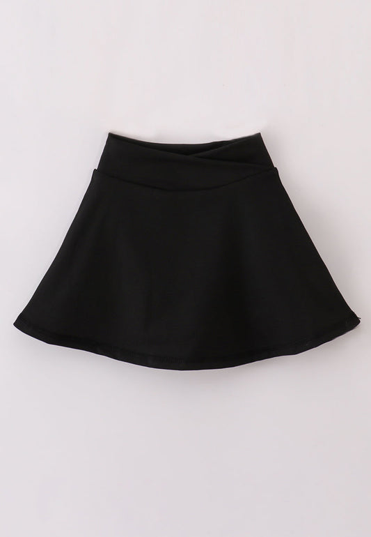 Black Active Skorts