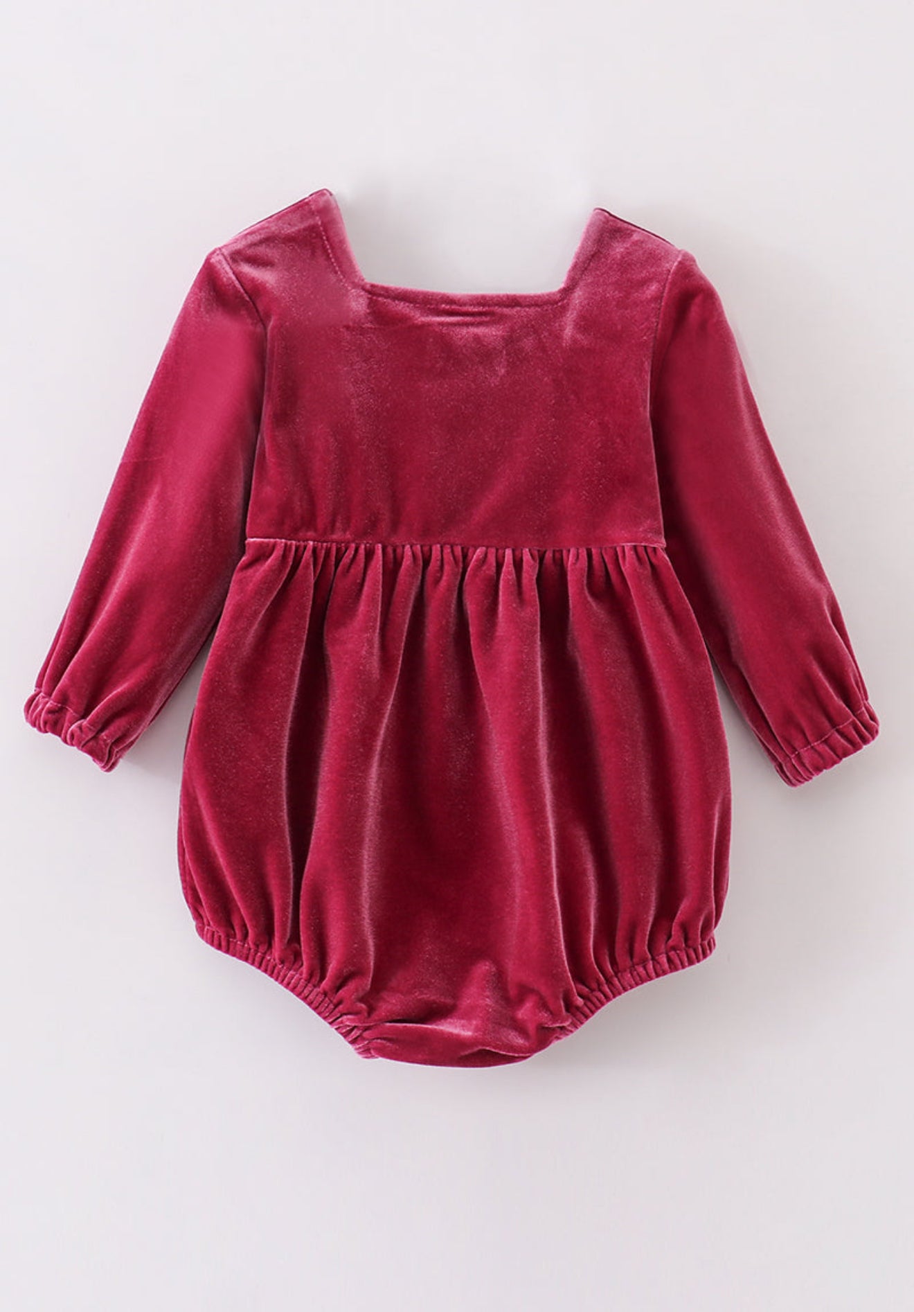 Premium Mauve velvet lace girl bubble