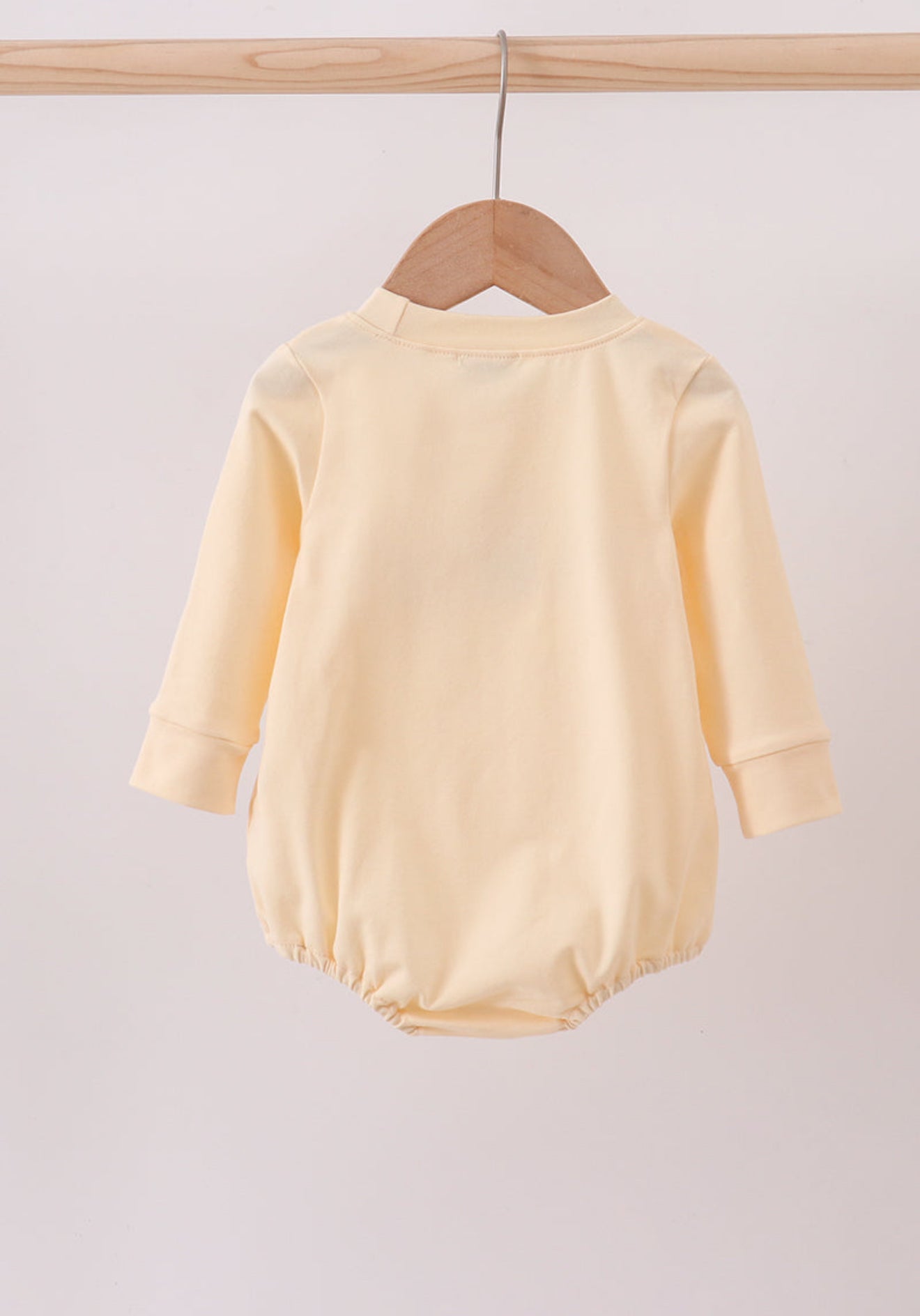 Beige turkey embroidery bubble