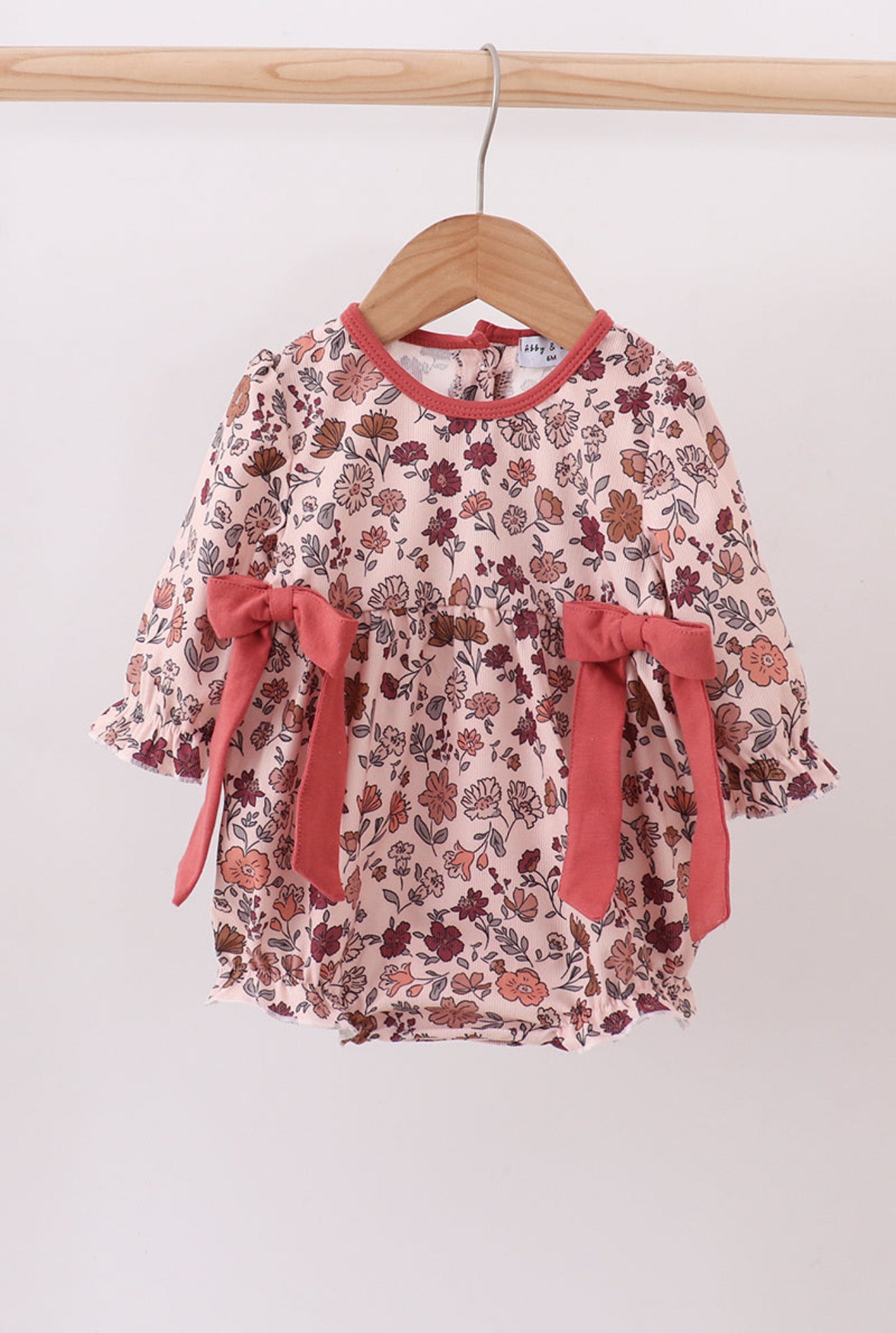 Autumn bloom corduroy ruffle bubble