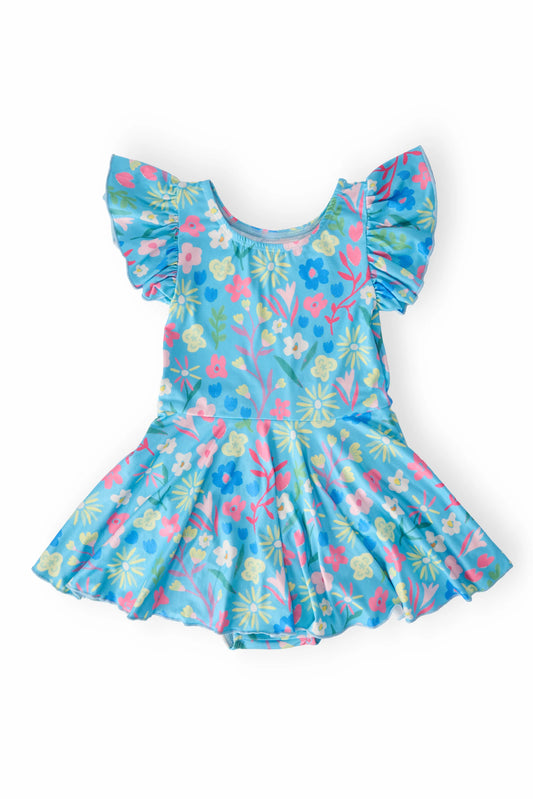 SPRINGTIME SPLENDOR S/S TWIRL LEOTARD