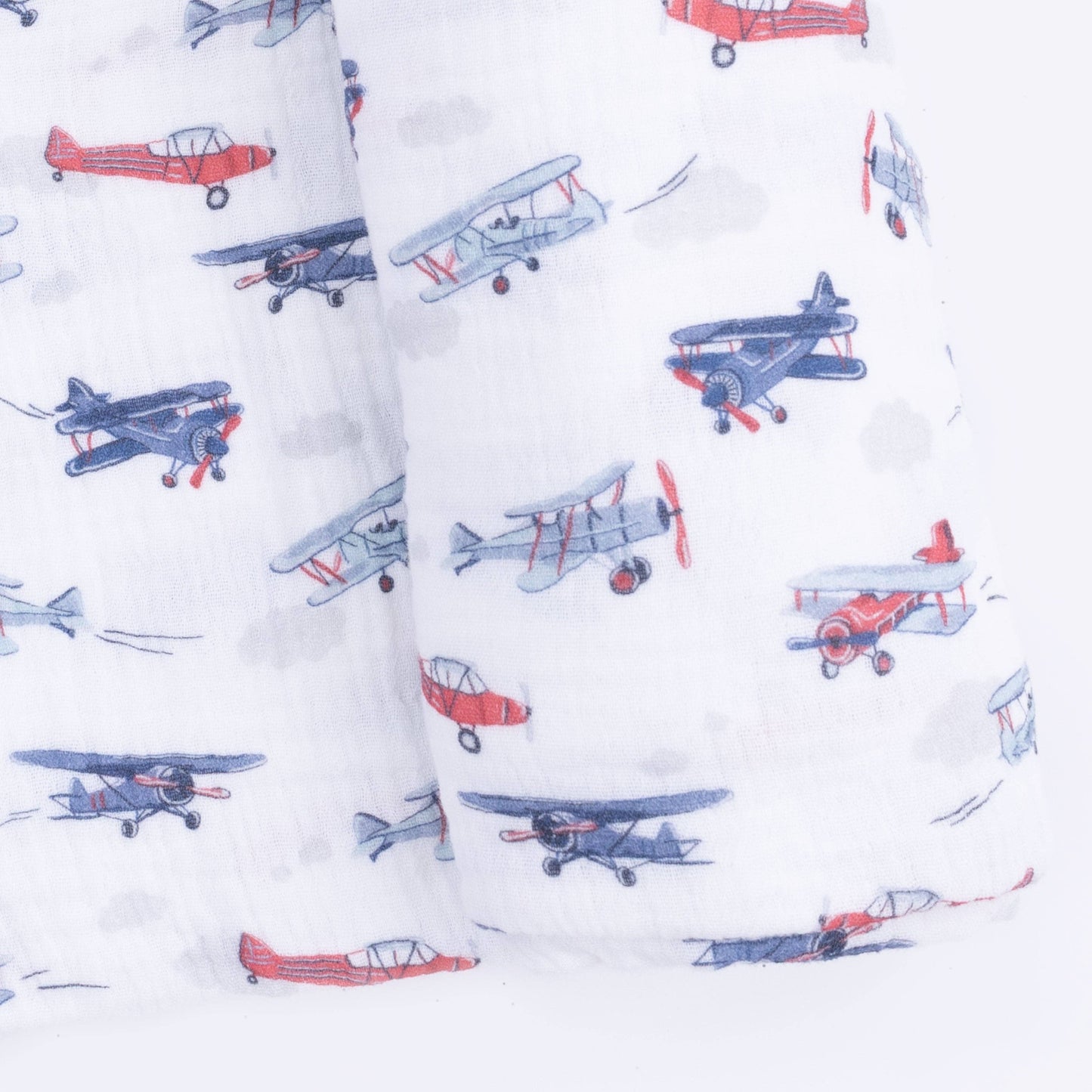 Vintage Planes - Swaddle Blanket: 47X47