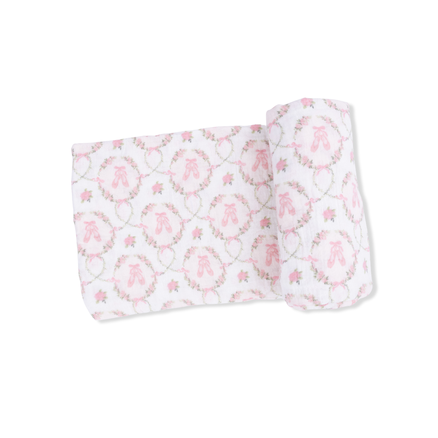 Cameo Ballet Shoes - Swaddle Blanket: 47X47