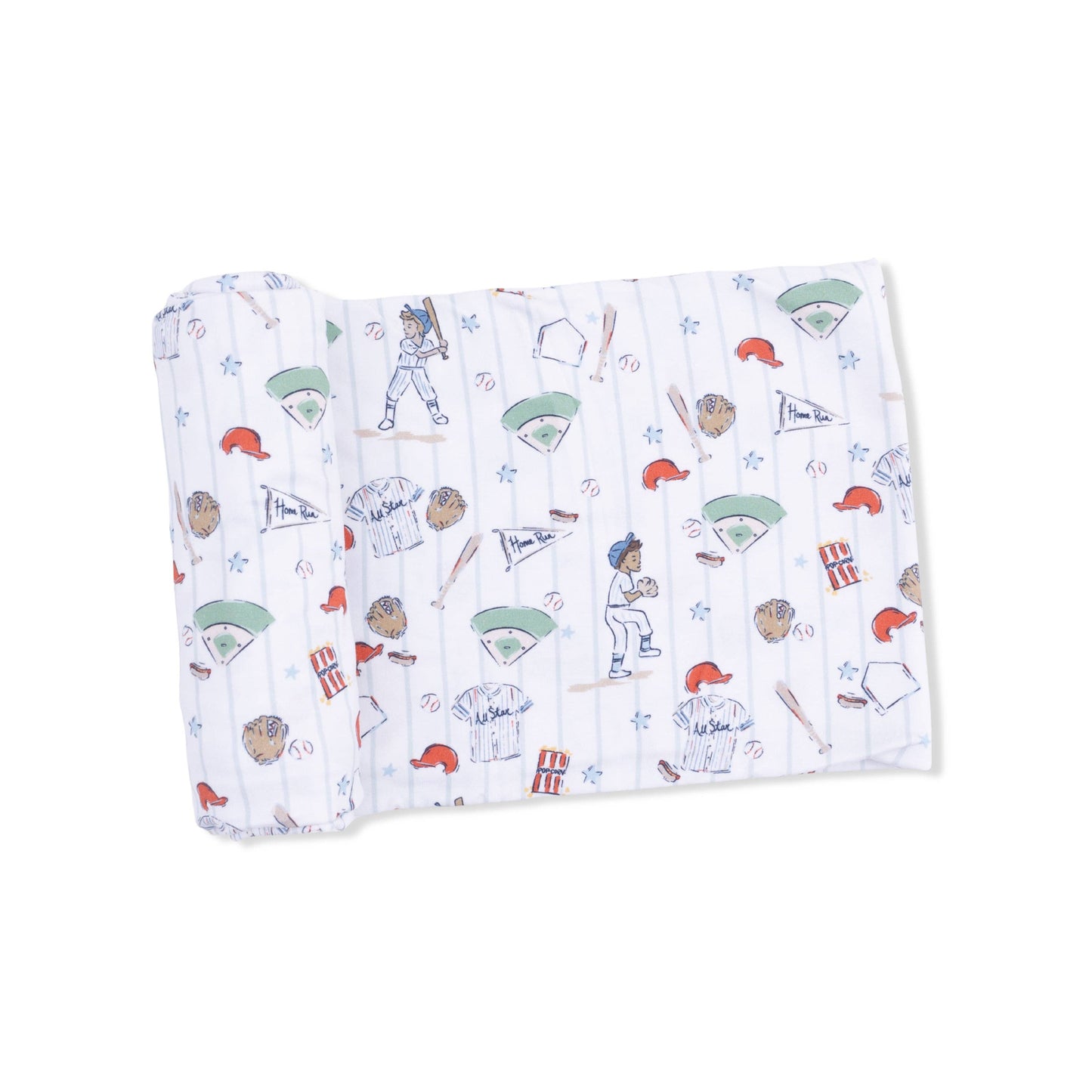 Home Run Baseball - Swaddle Blanket: 45X45