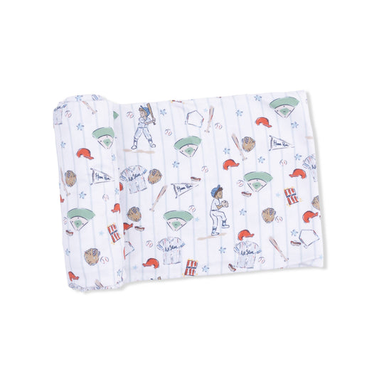 Home Run Baseball - Swaddle Blanket: 45X45