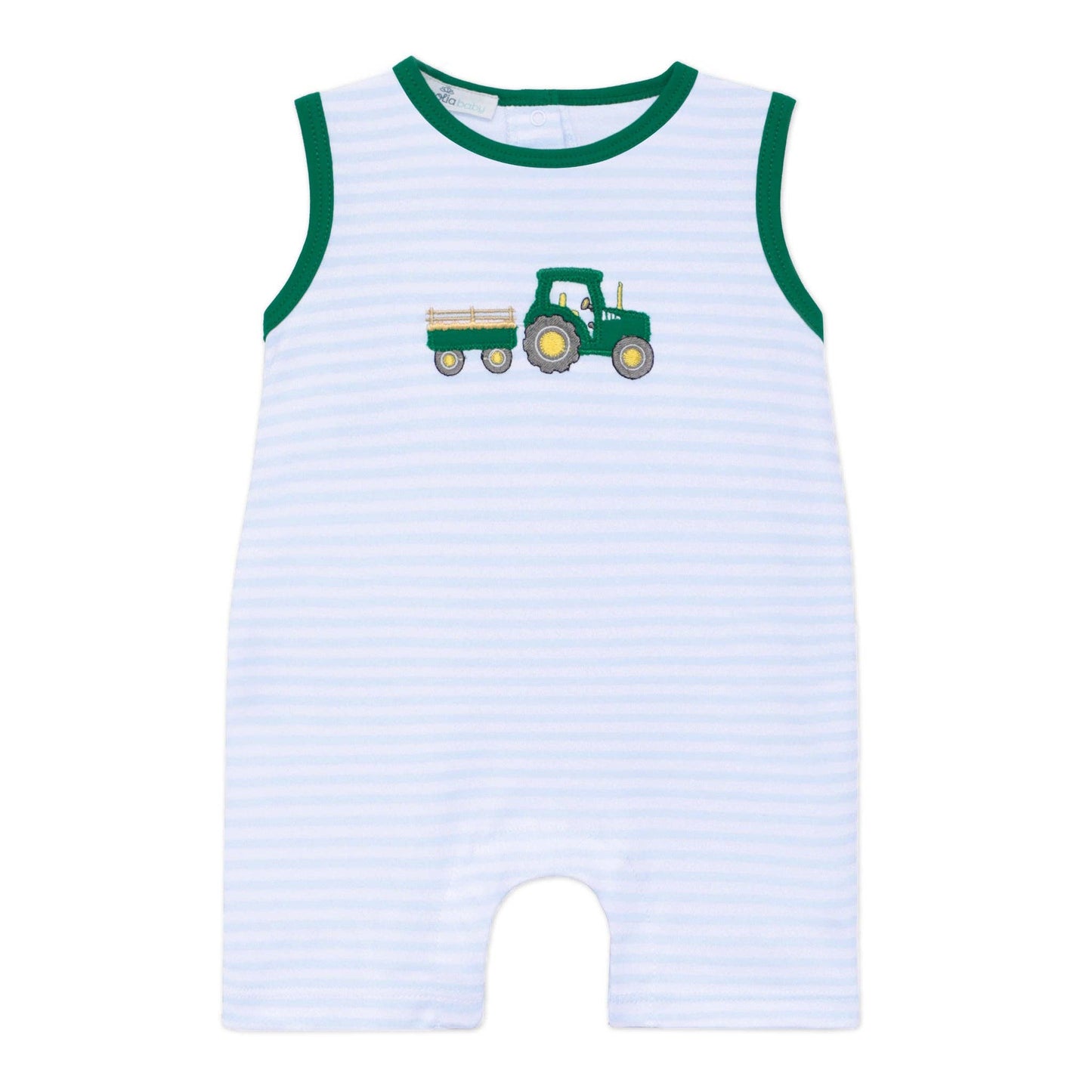 Little Farmer Applique Short Playsuit