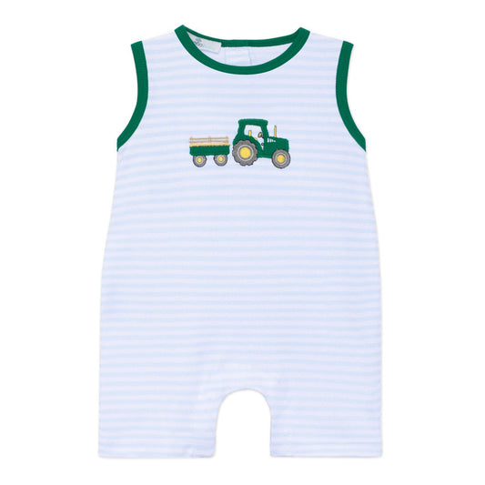 Little Farmer Applique Short Playsuit