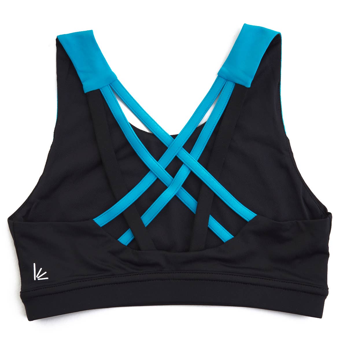 Girls' Lattice Bra Top: Teal