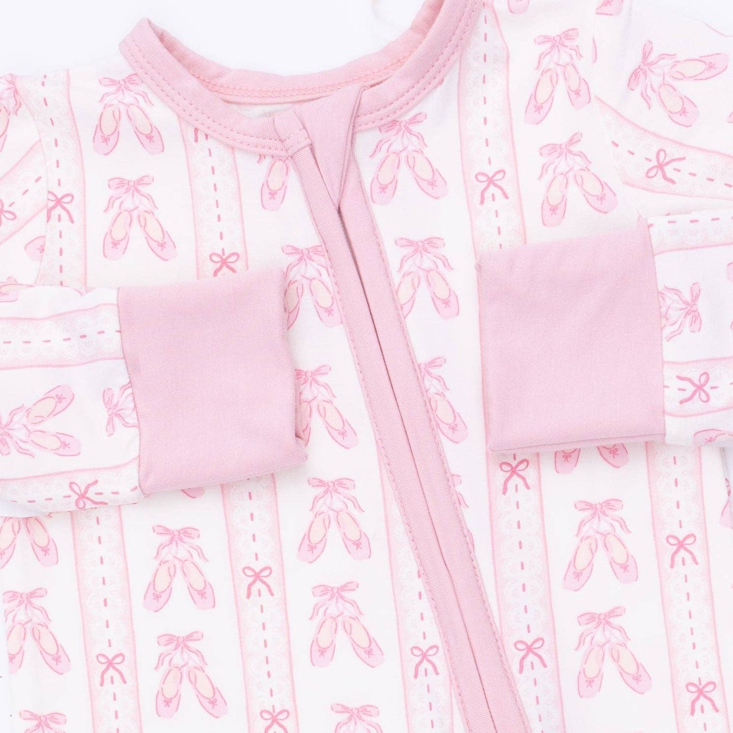 Ballet Shoes Ribbon Stripe - Convertible Romper