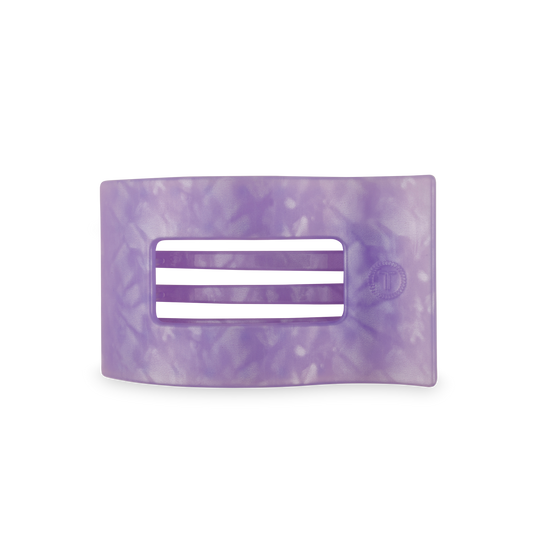 Flat Rectangle Hair Clip | Medium | Lavender Mist