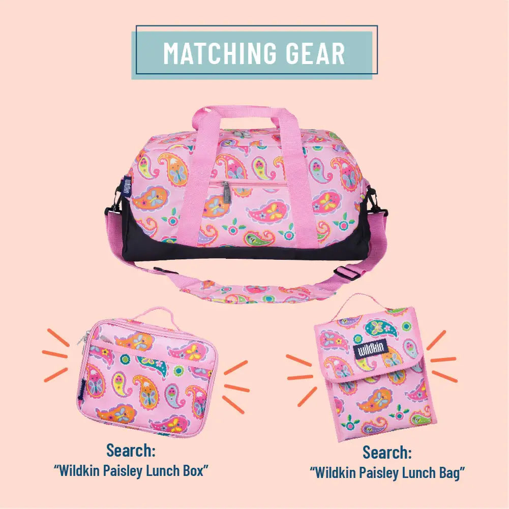 Paisley Overnighter Duffel Bag