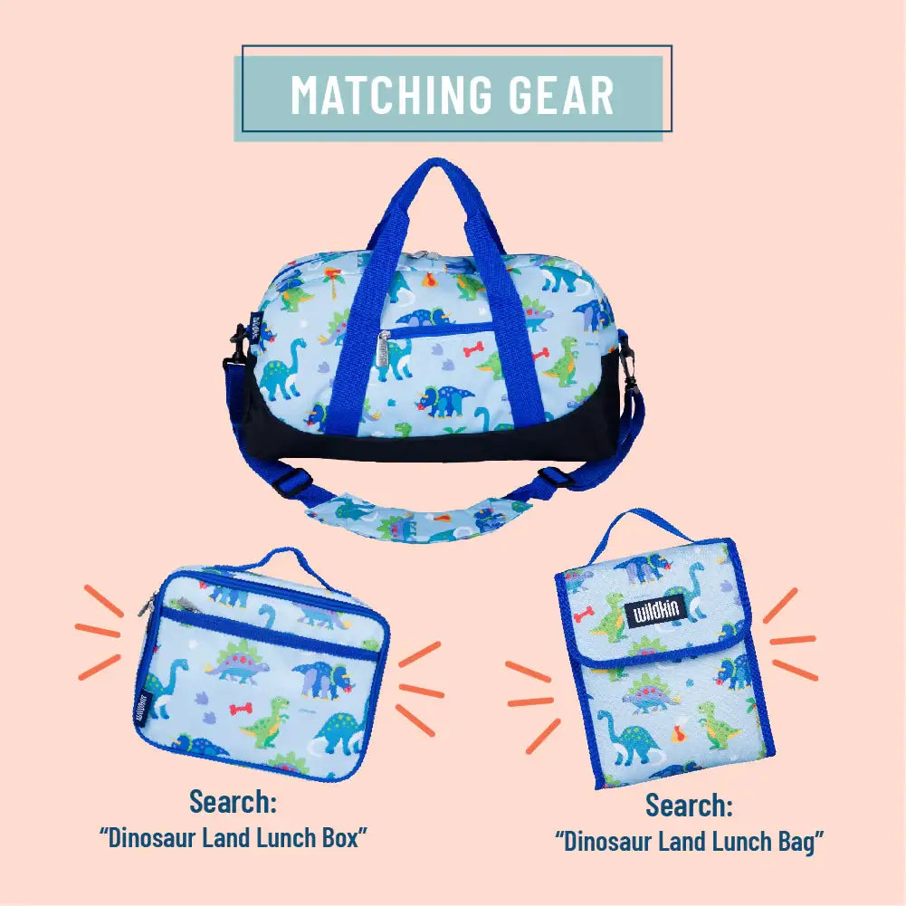 Dinosaur Land Overnighter Duffel Bag