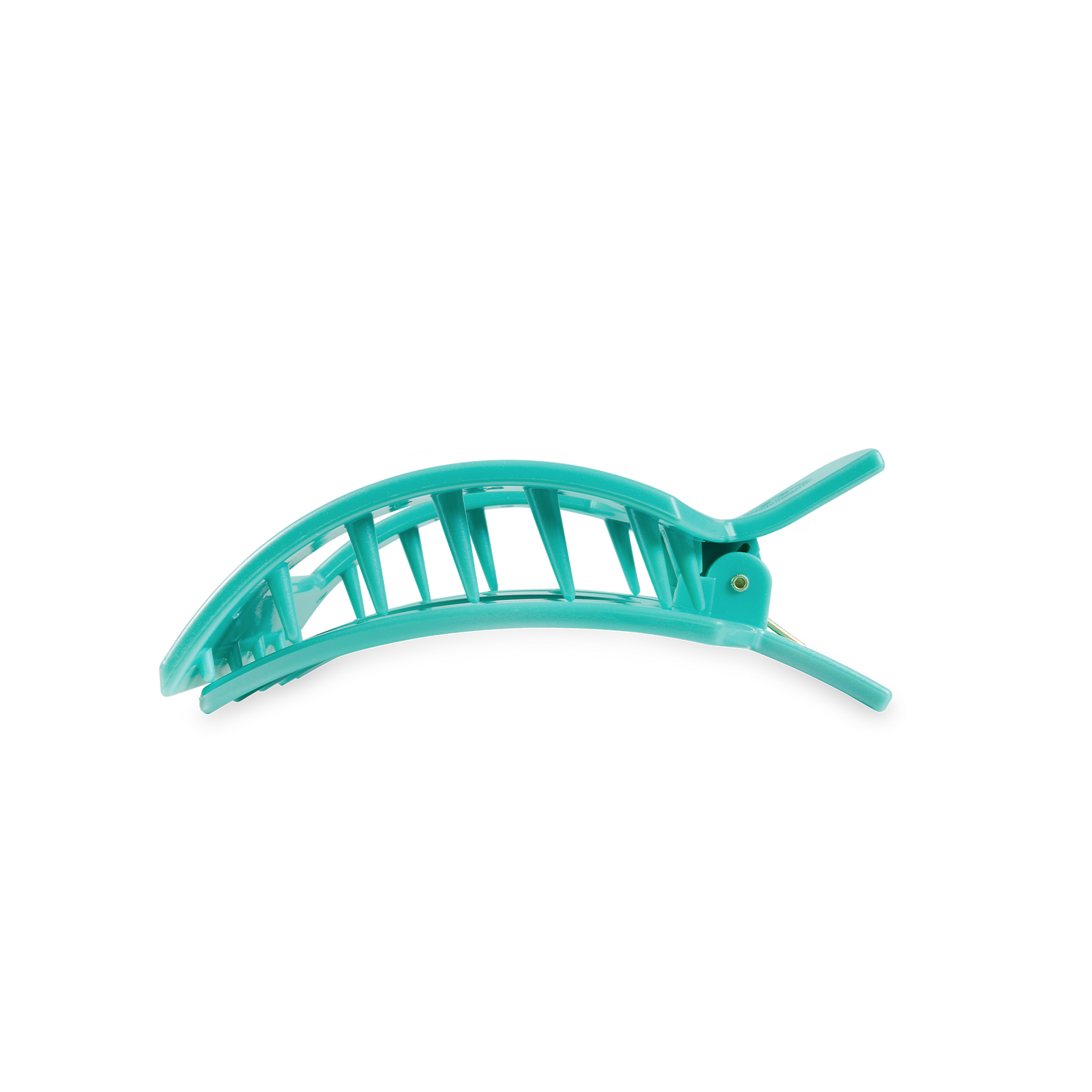 Square Flat Hair Clip | Medium | Totally Turquoise