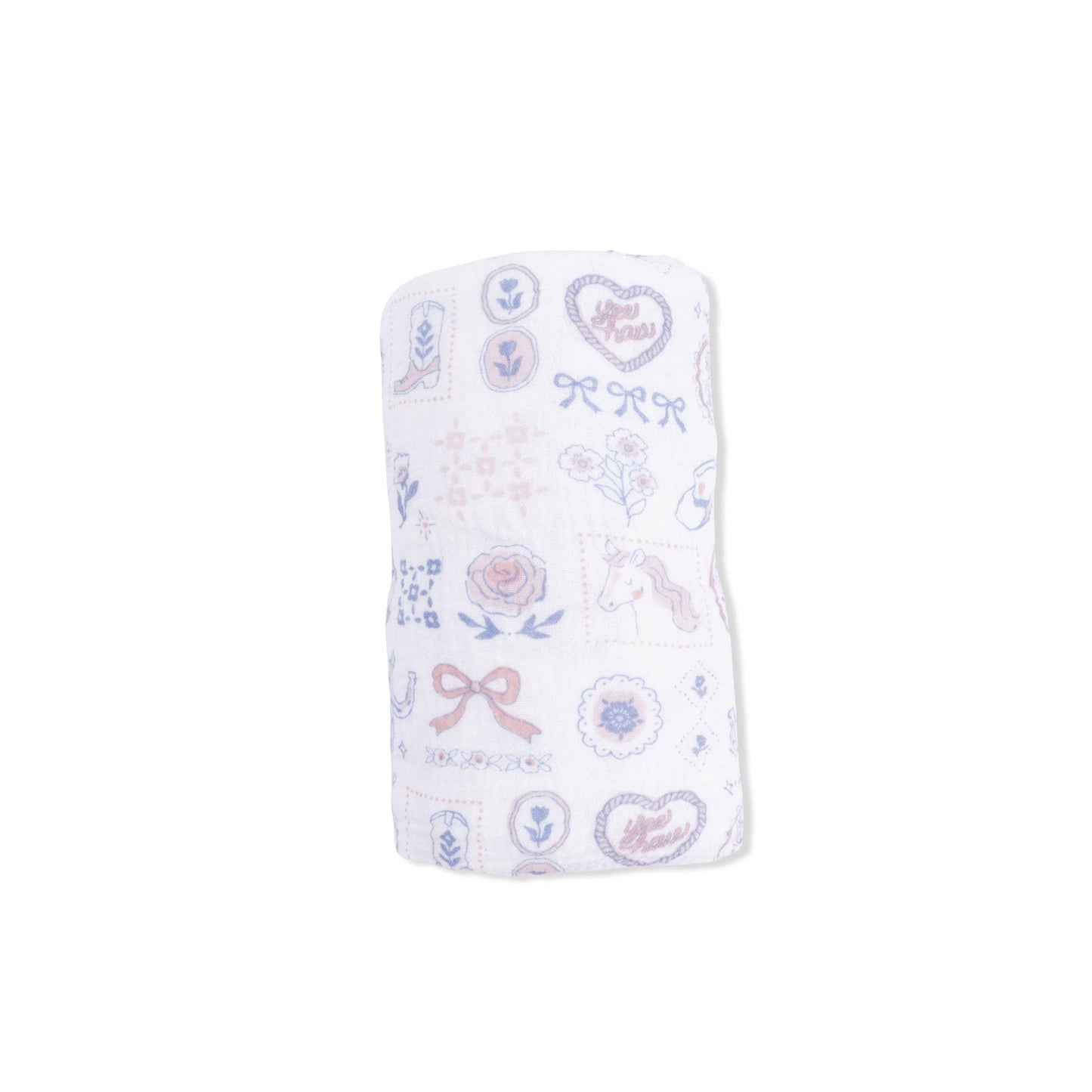 Country Western Heirlooms - Swaddle Blanket: 47X47