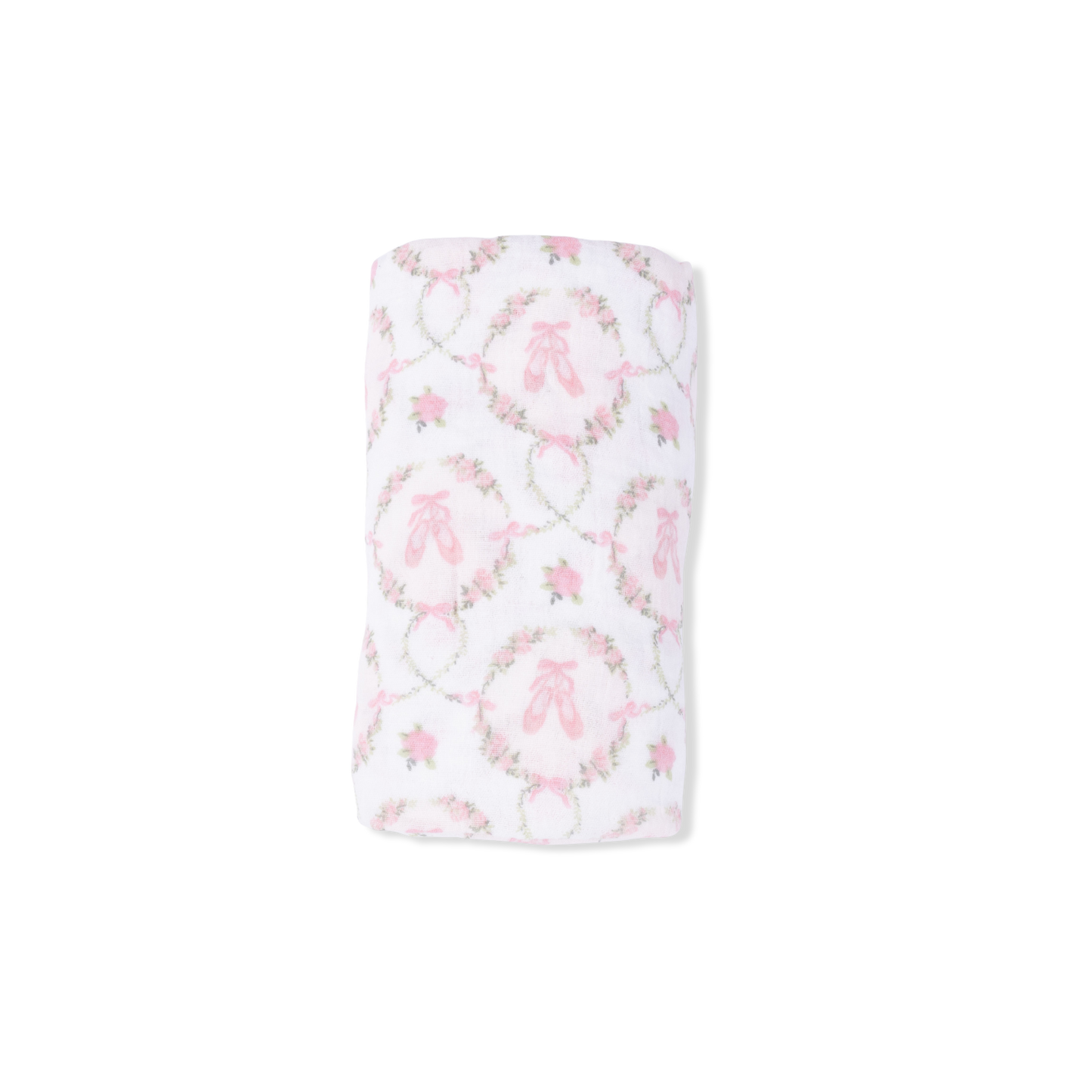 Cameo Ballet Shoes - Swaddle Blanket: 47X47