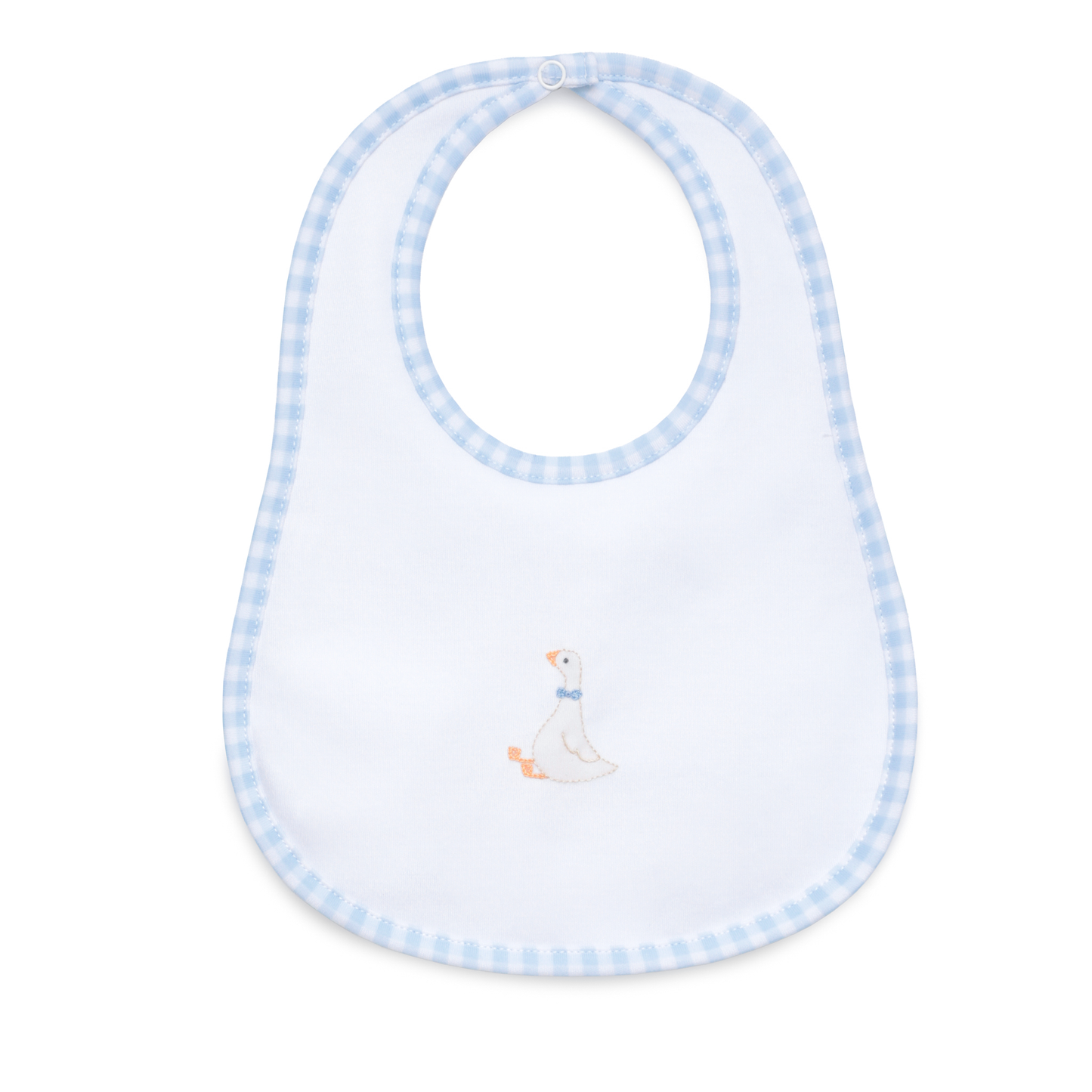 Silly Goose Bib - Light Blue: One Size