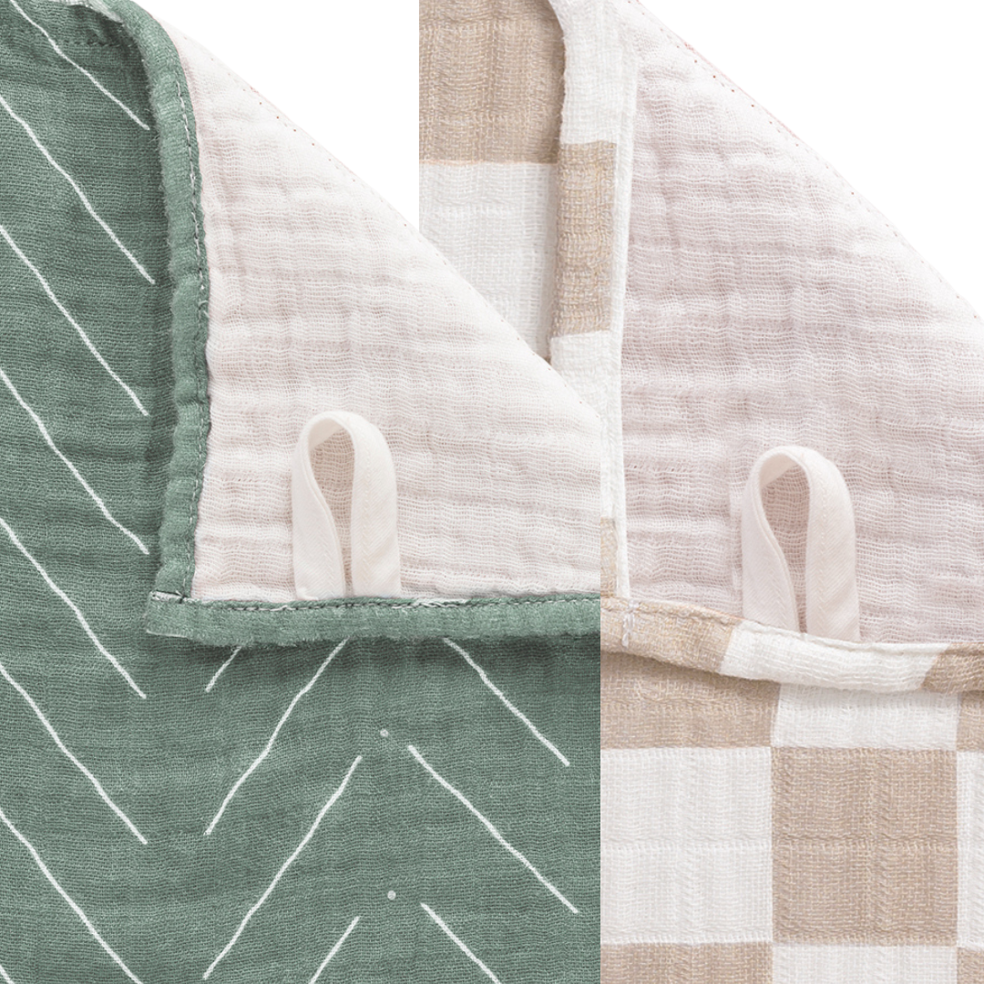 *NEW OPTION* Breastfeeding Boss™: Sage Mudcloth