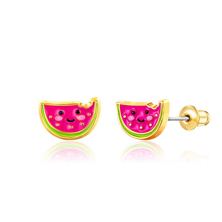 One in a Melon | Cutie Studs | Hypoallergenic Earrings