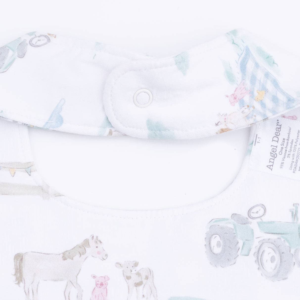 Farm Animal Party - Feeding Bib: 0-3M