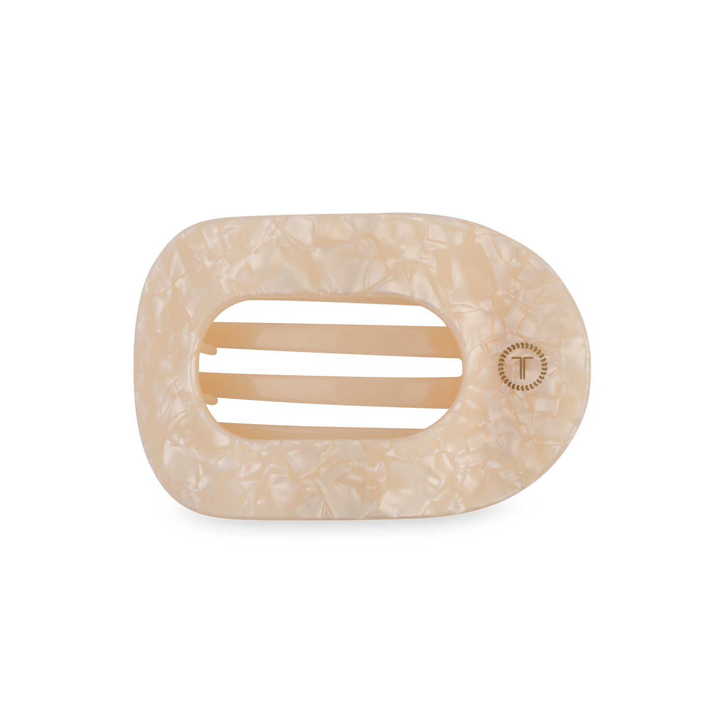 Flat Round Hair Clip | Medium | Soft Surf