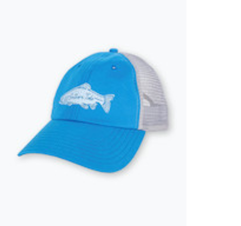 Youth Flyday Trucker Hat: Blue