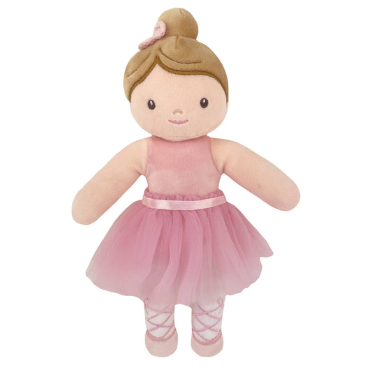Anastasia the Pink Ballerina Plush Toy: 9"