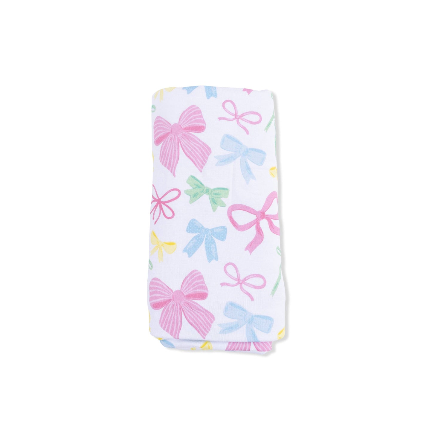 Sweet Bows - Swaddle Blanket: 45X45