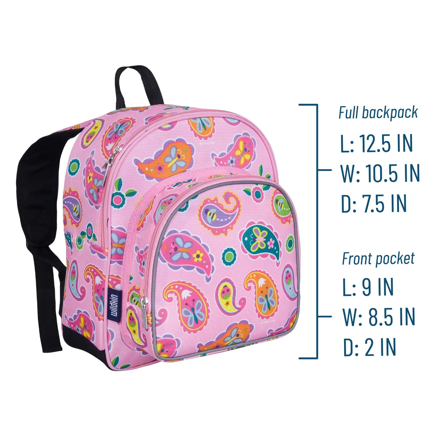 Paisley  Backpack - 12 Inch