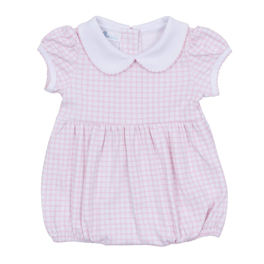 Peek-A-Boo Wishes Collared Bubble - Pink