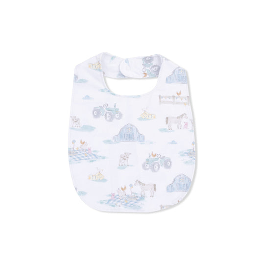 Farm Animal Party - Feeding Bib: 0-3M
