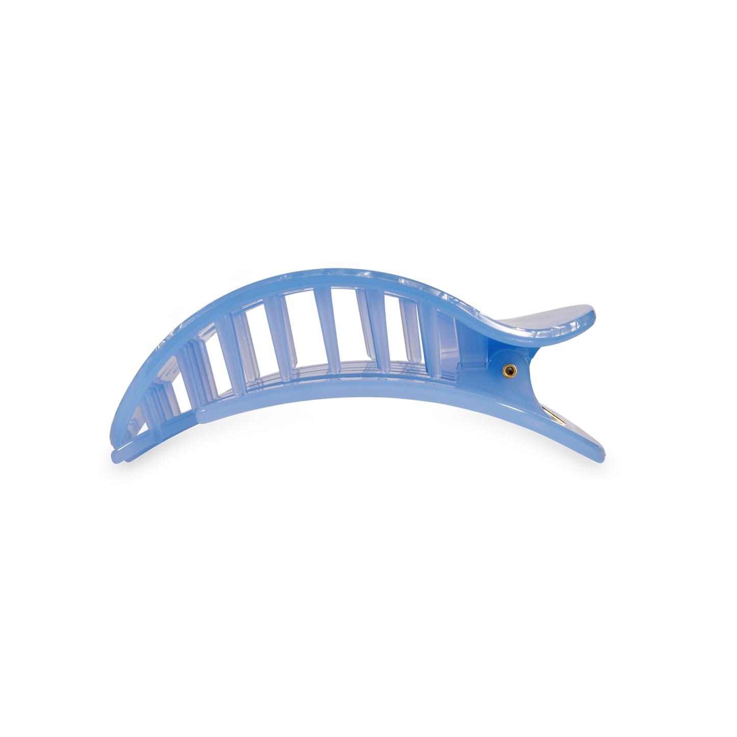 Flat Round Hair Clip | Medium | Blue Lagoon