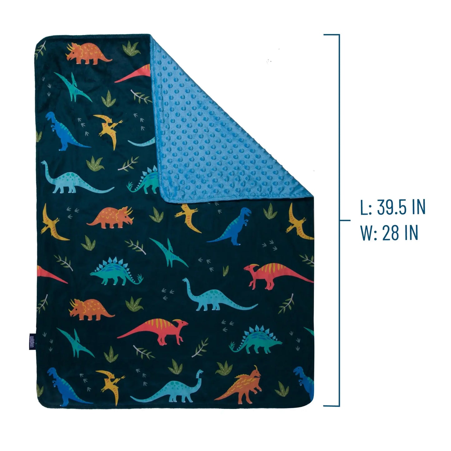 Jurassic Dinosaurs Plush Blanket