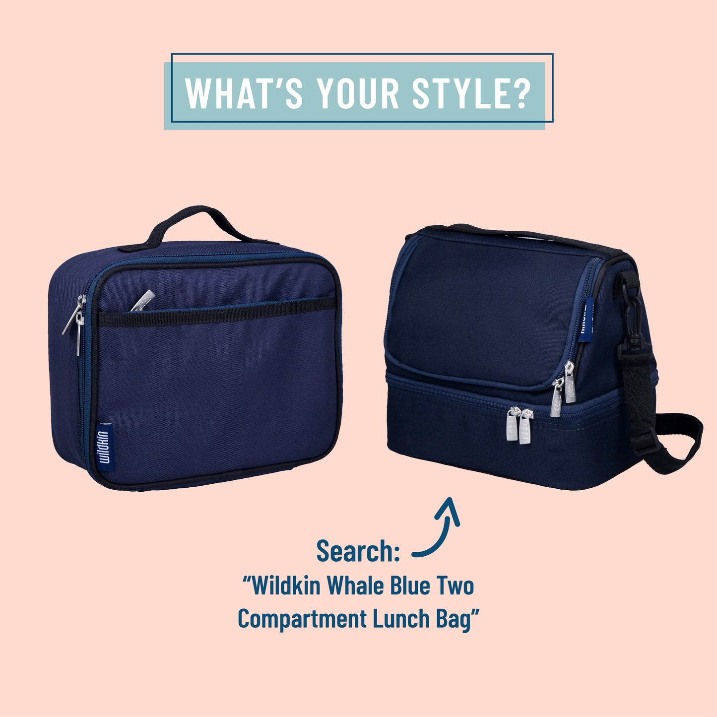 Whale Blue Lunch Box