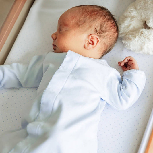 Blue Converter Gown – Baby Boy Layette Essential