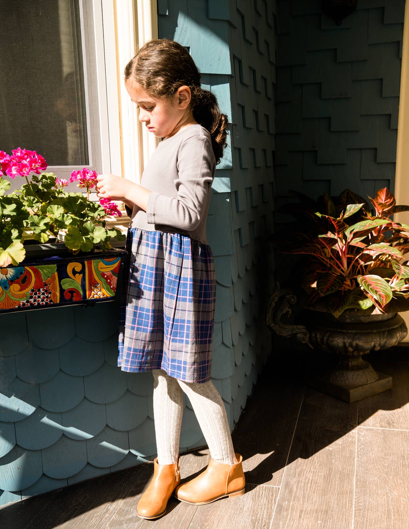 Kids Knit Tights: LIGHT PINK