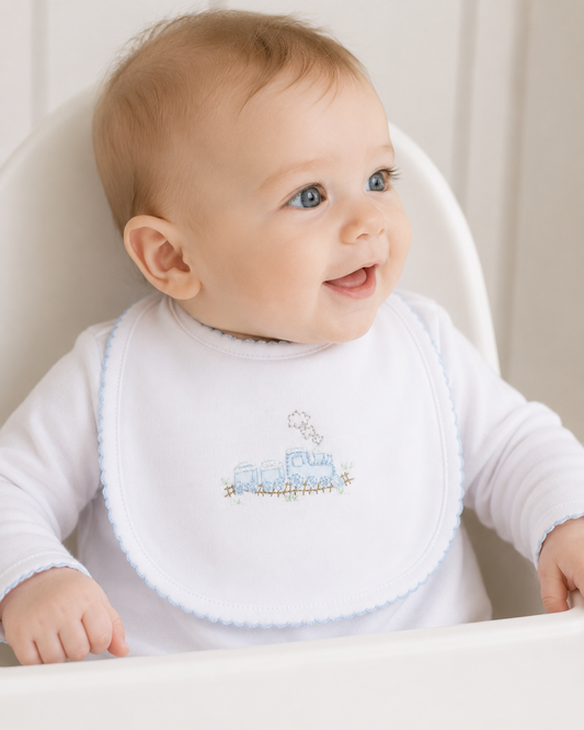 Choo Choo Train Bib: One Size