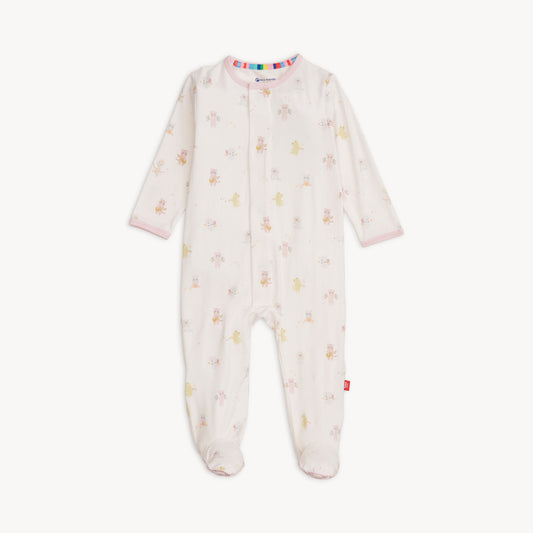 PINK BABY BEATS MODAL FOOTIE