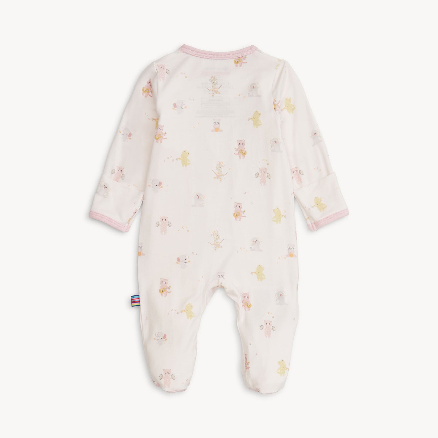 PINK BABY BEATS MODAL FOOTIE