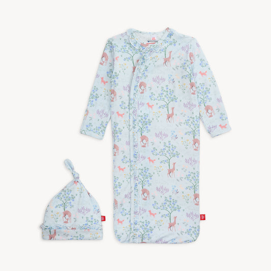 LOVE YOU DEERLY MODAL GOWN+HAT