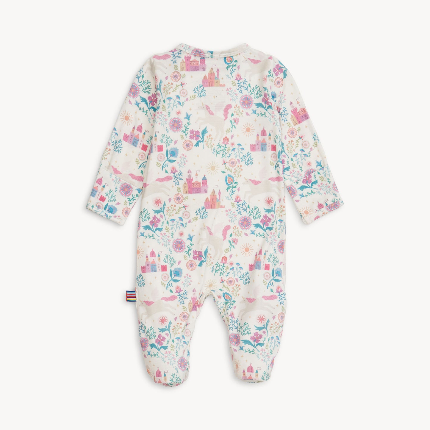 TAIL OF MAGIC MODAL MAGNETIC FOOTIE W/ RUFF